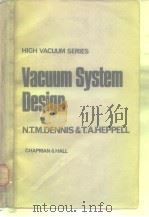 VACUUM SYSTEM DESIGN PDF电子版封面