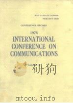 1978 International conference on communications.Vol.1.1978 PDF电子版封面