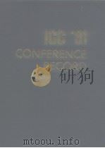 ICC'81 conference record.boston.V.3-4 PDF电子版封面