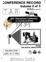 ICC'82 conference record.boston.V.2 PDF电子版封面