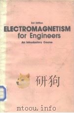 Electromagnetism for engieers an introductory course.1985 PDF电子版封面