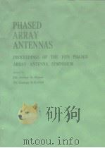 Phased array antennas;proceedings of the 1970 phased array antenna symposium 1972 PDF电子版封面