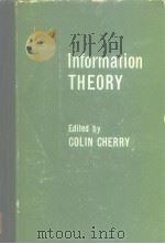INFORMATION THEORY PDF电子版封面