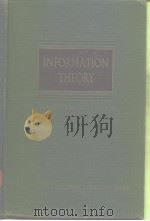 INFORMATION THEORY PDF电子版封面