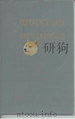 Reference data for radio engineers. PDF电子版封面 Westman H.P.