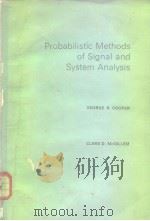 Probabilistic Methods of Signal and System Analysis PDF电子版封面 0030842913