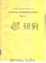 Fourteenth European Conference on Optical Communication(ECOC 88) Part 1     PDF电子版封面     