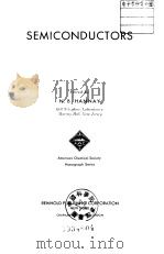 Semiconductors PDF电子版封面 N.B.HANNAY
