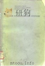 LASER COMMUNICATION SYSTEMS PDF电子版封面