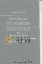 Elements of TELEVISION SERVICING PDF电子版封面