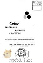 Color TELEVISION RECEIVER PRACTICES PDF电子版封面