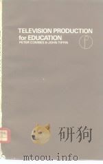TV Production for Education PDF电子版封面 0240509528