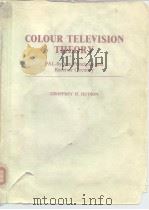 COLOR TELEVISION TEORY PDF电子版封面