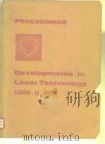 Developments in laser technology PDF电子版封面