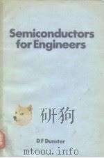 Semiconductors for engineers PDF电子版封面