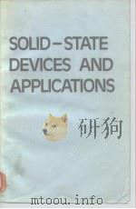 Solid state devices and applications. PDF电子版封面