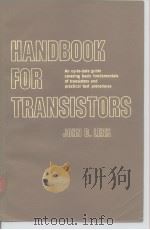 Handbook for transistors.1976. PDF电子版封面