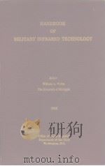 HANDBOOK OF MILITARY INFRARED TECHNOLOGY PDF电子版封面 William L.Wolfe