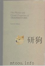 The physics and circuit properties of transistors. PDF电子版封面