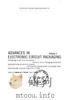 ADVANCES IN ELECTRONIC CIRCUIT PACKAGING Volume 3 PDF电子版封面