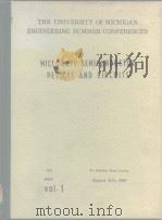 MICROWAVE SEMICONDUCTOR DEVICES AND CIRCUITS Vol.1 PDF电子版封面