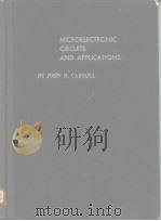 Microelectronic Circuits and Applications PDF电子版封面