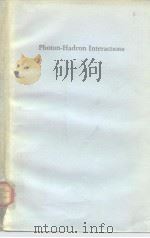Photon-Hadron Interactions PDF电子版封面 0805325107