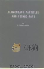 Elementary particles and cosmic rays PDF电子版封面