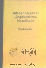 Microcomputer Applications Handbook 1990 PDF电子版封面 0070053979