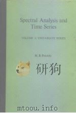 Spectral Analysis and Time Series v.1-2:Univariate series.1981. PDF电子版封面