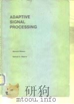 Adaptive signal processing.1985. PDF电子版封面