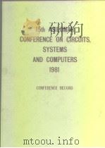 15th asilomar conference on circuits systems and computers 1981（ PDF版）