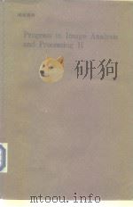 Progress in Image Analysis and Processing PDF电子版封面 9810208006