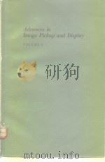 Advances in image pickup and display vo1.2 1975 PDF电子版封面 0120221020