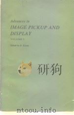 Advances in image pickup and display v.3 1977 PDF电子版封面 0120221039