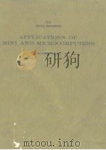Applications of Mini and Microcomputers 1981. PDF电子版封面