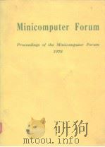 Minicomputer forum.1978.（ PDF版）