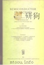 Semiconductor detectors PDF电子版封面 G.BERTOLINI