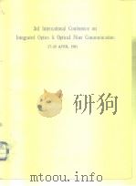 3rd International Conference on Integuated Optics and Optical Fiber Communication（ PDF版）