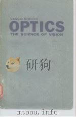 VASCO RONCHI OPTICS THE SCIENCE OF VISION PDF电子版封面