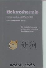 Elektrothermie PDF电子版封面 M.Pirani