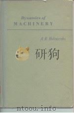 Dynamics of Machinery PDF电子版封面