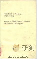 Handbook of precision engineering.vol.4 PDF电子版封面