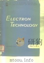 Electron technology. PDF电子版封面
