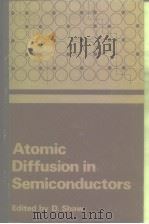 Atomic diffusion in semiconductors. PDF电子版封面 0306304554
