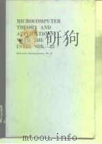 Microcomputer Theory and Applications With The Intel Sdk-85 PDF电子版封面