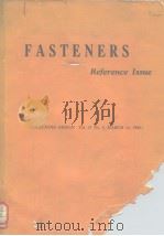 FASTENERS Reference Issue PDF电子版封面