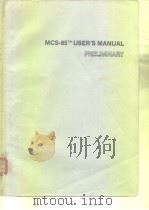 MCS-85 T.M. user's manual 1978 PDF电子版封面