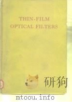 Thin-film optical filters PDF电子版封面