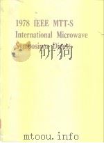 1978 IEEE MTT-S International microwave symposium digest.1978. PDF电子版封面